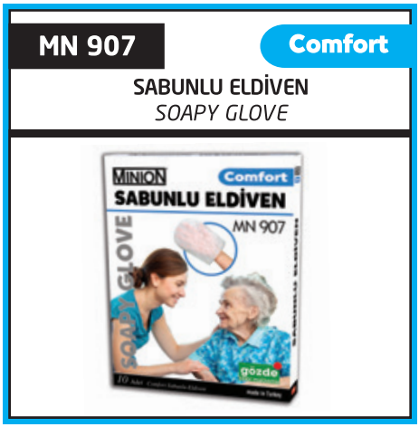 Minion MN907 Sabunlu Eldiven 10'lu