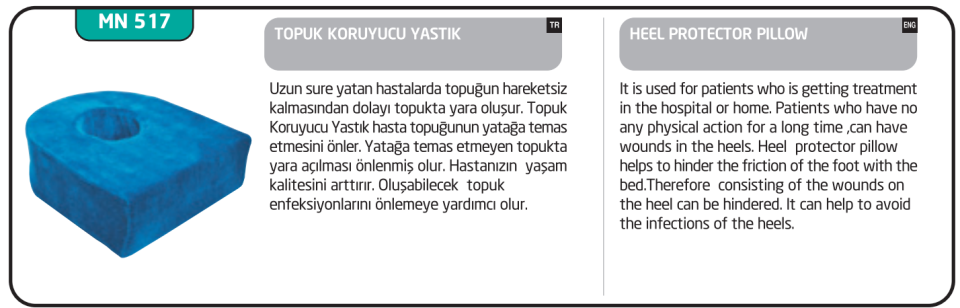 Minion Topuk Koruyucu Yastık