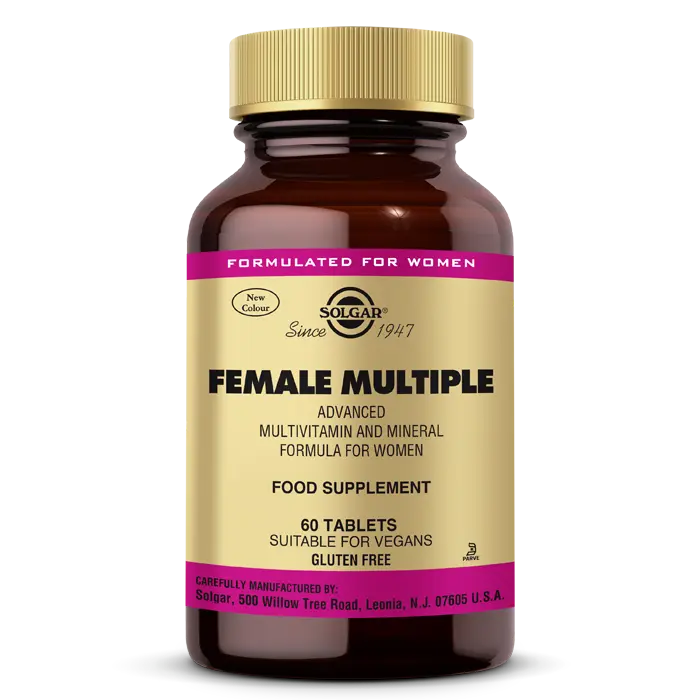Solgar Female Multiple 60 Tablet - (SKT: 05/2027)