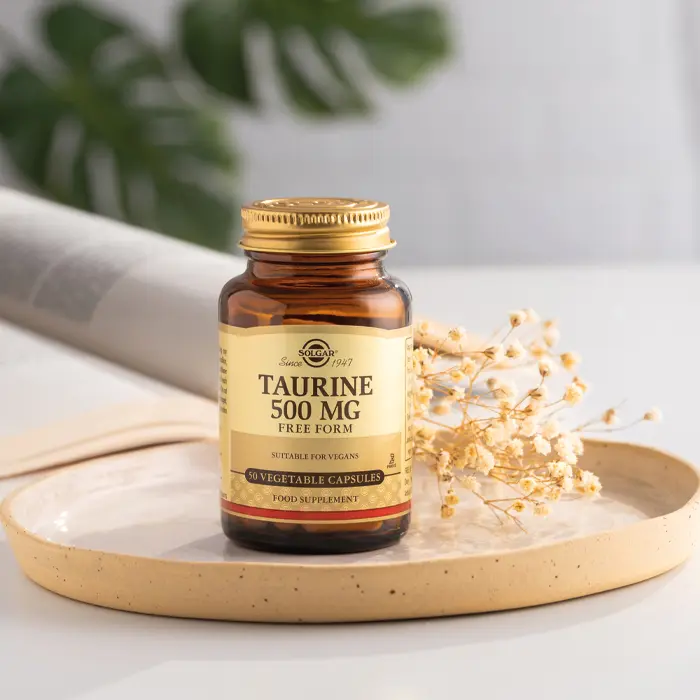 Solgar Taurine 500 mg 50 Kapsül - (SKT: 10/2027)