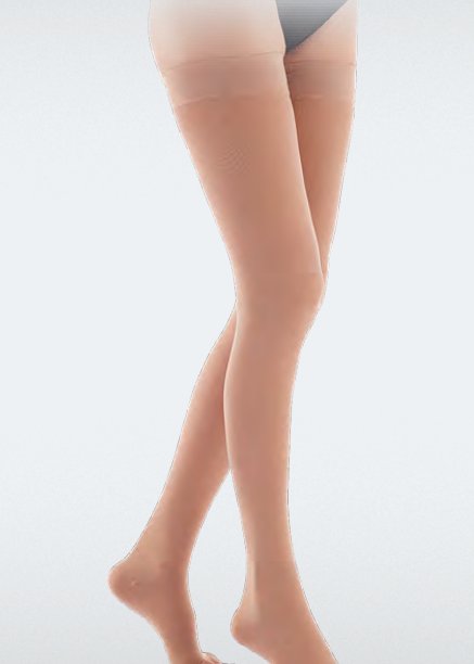 Luxor Varicose Veins Stocking Medium Compression Above Knee Open Toe Ten No:7 (810)