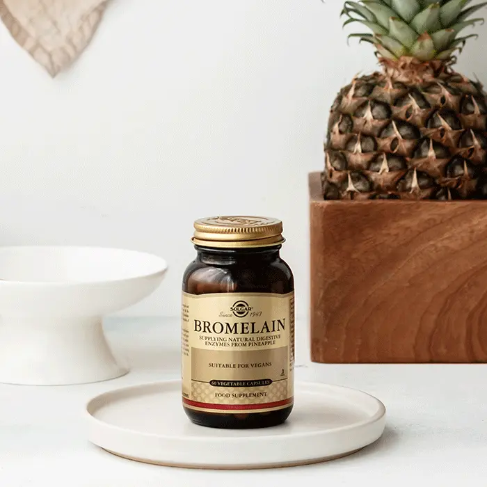 Solgar Bromelain 150 mg 60 Kapsül - (SKT: 07/2027)