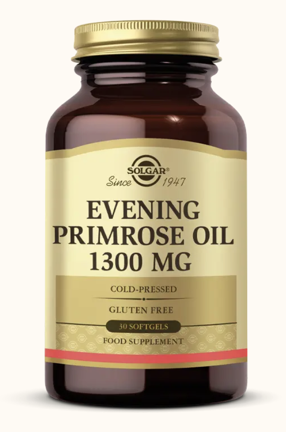Solgar Evening Primrose 1300 mg 30 Kapsül (SKT: 08/2028)