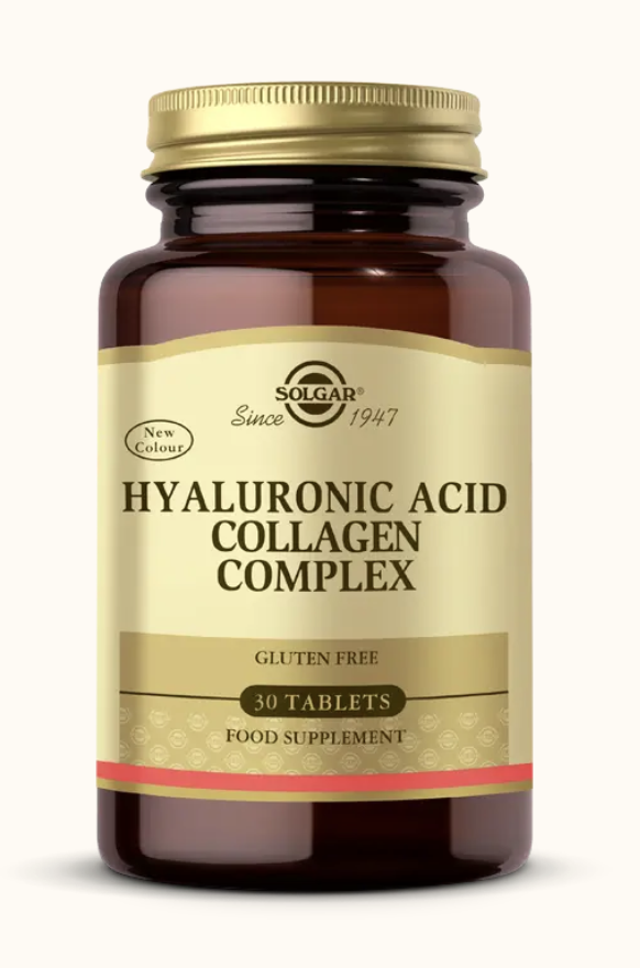 Solgar Hyaluronic Acid Collagen Complex 30 Tablet - (SKT: 10/2027)