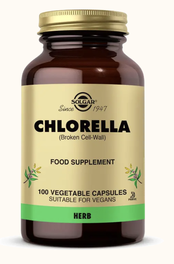 Solgar Chlorella 520 mg 100 Kapsül - (SKT: 03/2027)