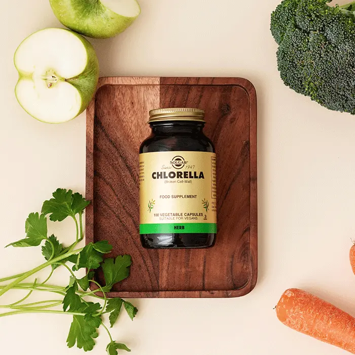 Solgar Chlorella 520 mg 100 Kapsül - (SKT: 03/2027)