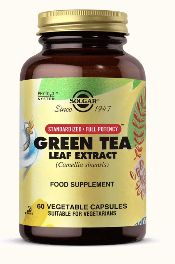 Solgar Green Tea 60 Kapsül - (SKT: 02/2026)