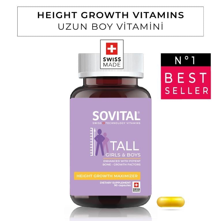 Sovital Tall / Uzun Boy Vitamini - (SKT: 02/2028)