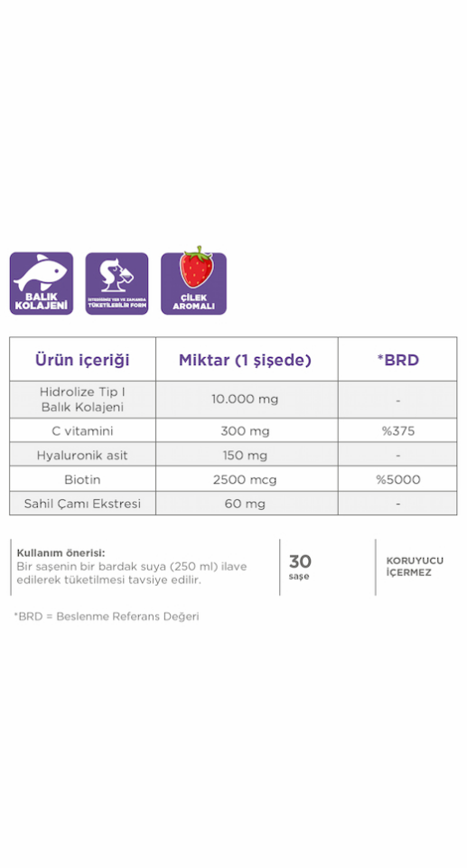 Dynavit Diamond Collagen Nmn Pro 30 Saşe - (SKT: 03/2026)