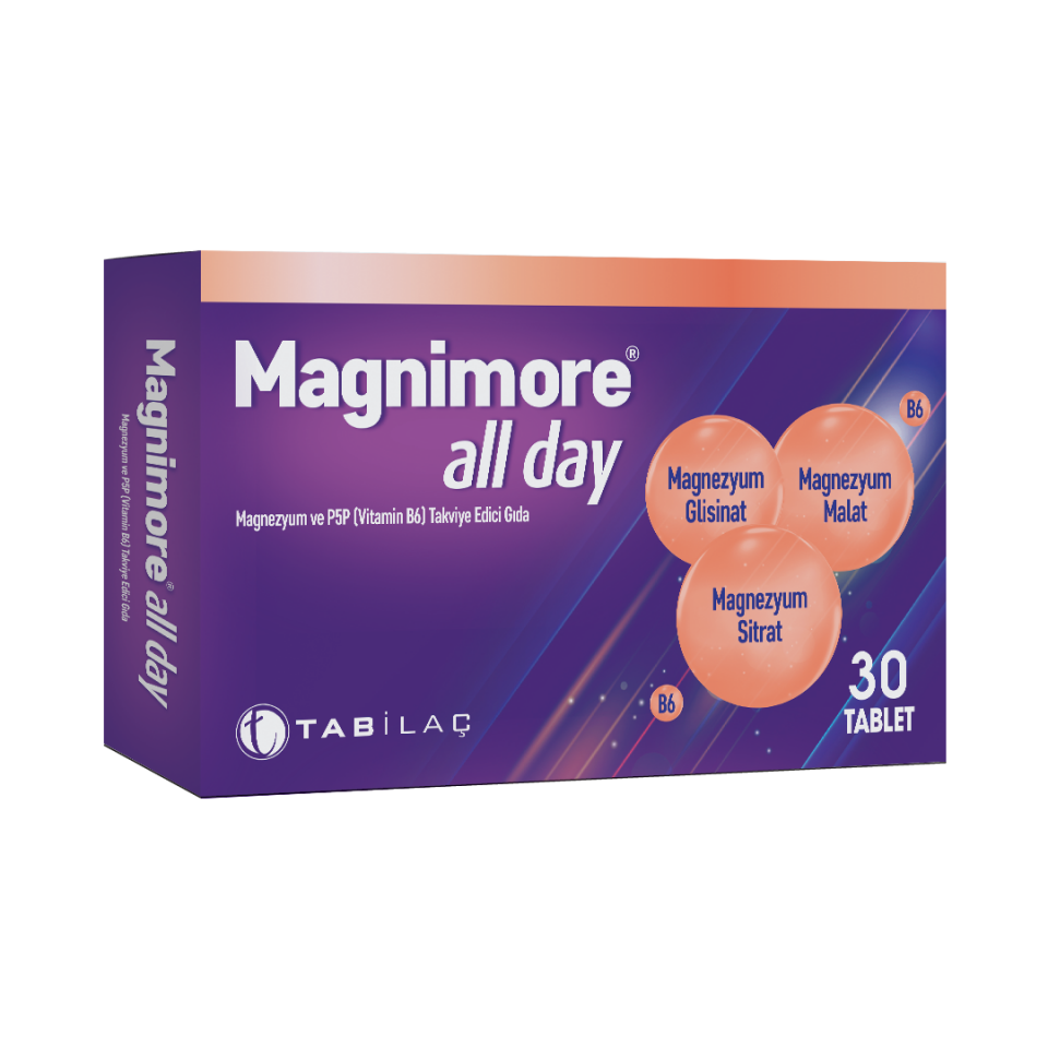Magnimore All Day 30 Tablet - (SKT: 02/2027)