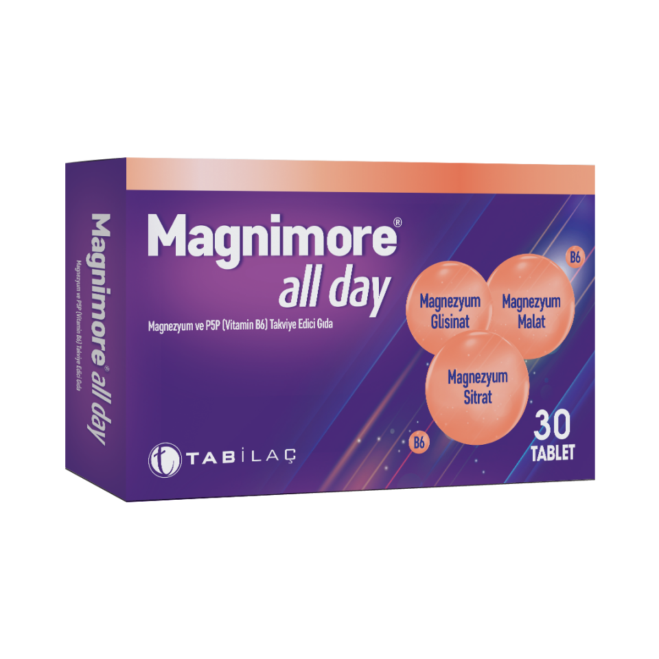 Magnimore All Day 30 Tablet - (SKT: 02/2027)
