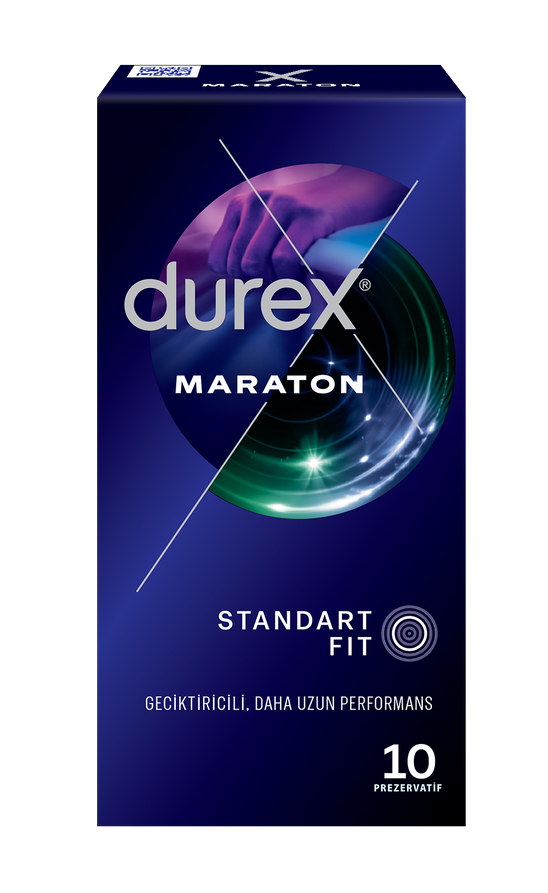 Durex Maraton Geciktiricili Prezervatif 10'lu - (SKT: 03/2029)