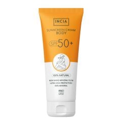 Incia Vücut Güneş Kremi Leke Karşıtı Mineral Filtreli SPF50 150ML - (SKT: 07/2025)