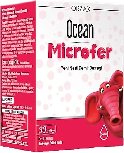 Ocean Microfer Damla 30 ml - (SKT: 10/2026)