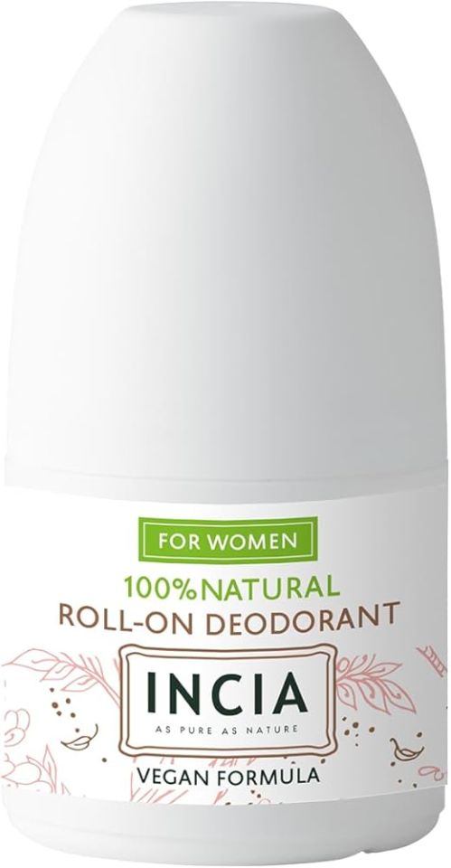Incia Roll On Deodorant Kadınlar İçin Lekesiz 50ML - (SKT: 01/2026)
