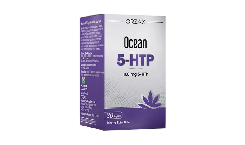 Ocean 5-HTP 100 mg 30 Kapsül - (SKT: 05/2026)