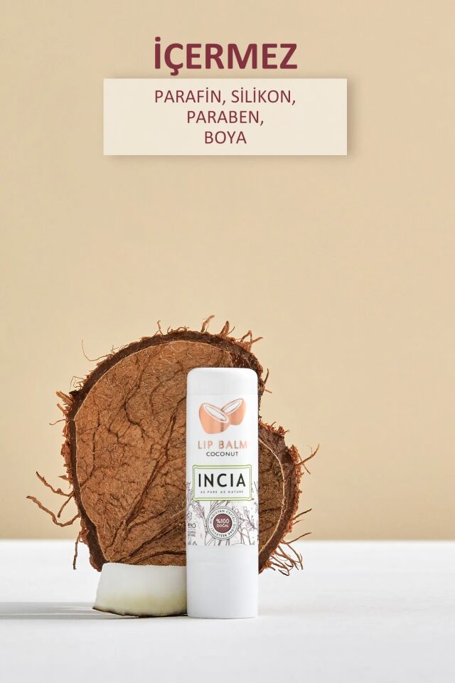 Incia Coconut Herbal Hidratantna krema za njegu usana 6GR - (SKT: 09/2026)