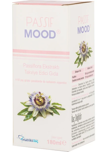 Passif Mood Şurup 180 ml - (SKT: 09/2026)