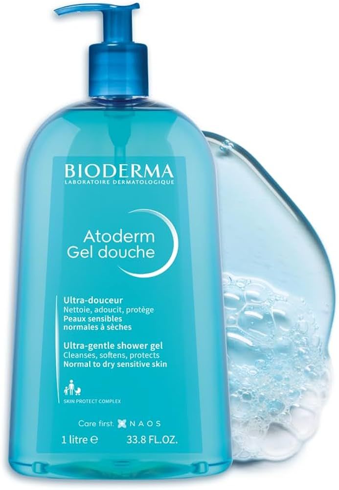 Bioderma Atoderm Gentle Shower Gel 1LT - (SKT: 07/2026)