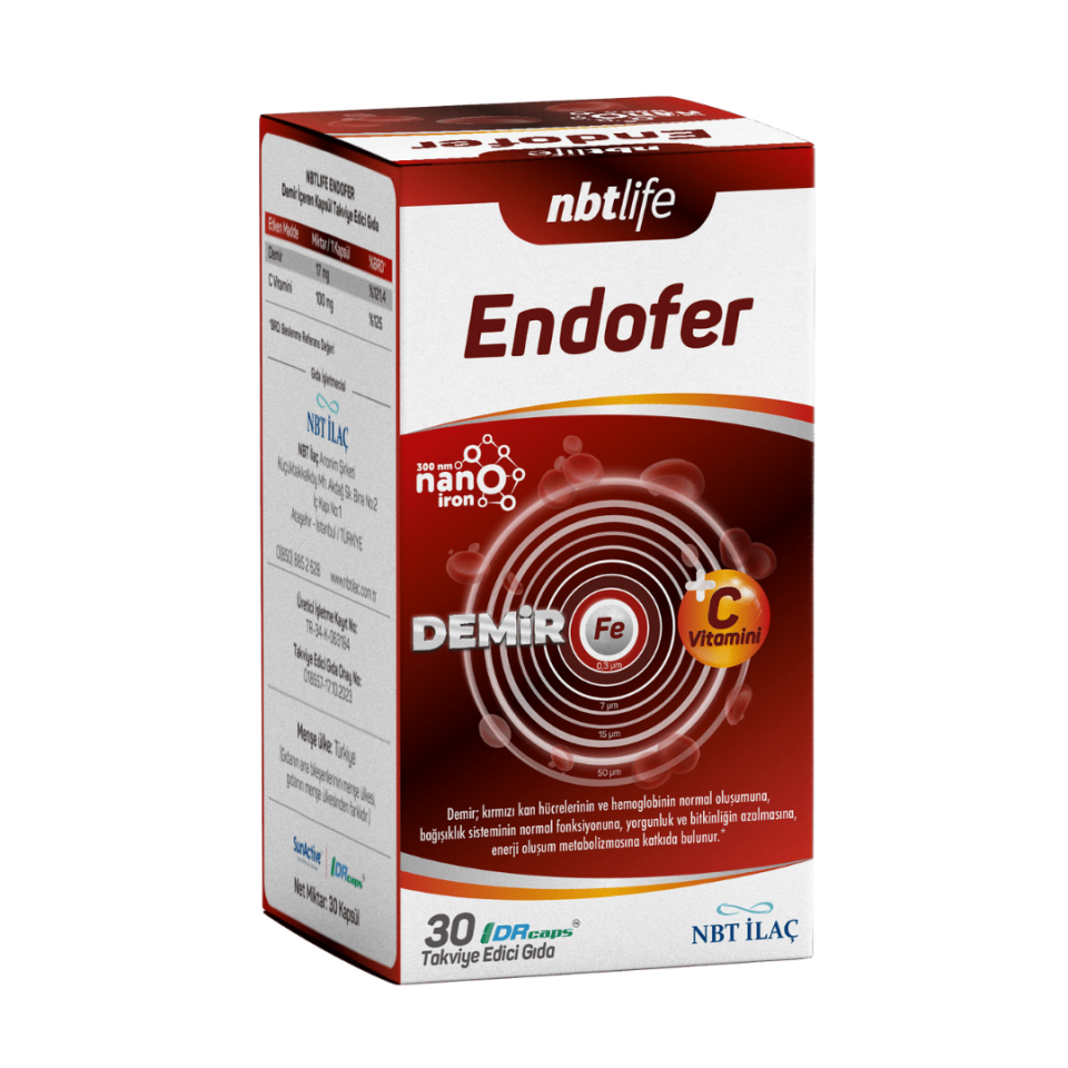 NBT Life Endofer 30 Kapsül - (SKT: 05/2028)