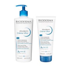 Bioderma Atoderm Cream Ultra 500ML + Atoderm Cream Ultra 200ML - (SKT: 03/2027)