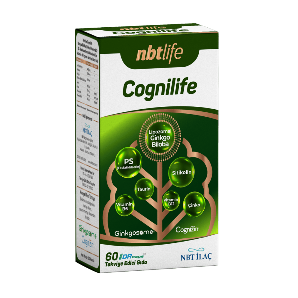 NBT Life Cognilife 30 Kapsül - (SKT: 04/2027)