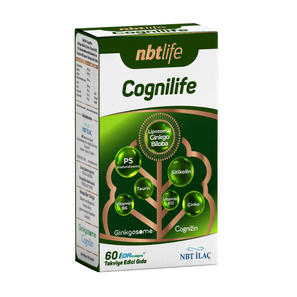 NBT Life Cognilife 30 Kapsül - (SKT: 04/2027)