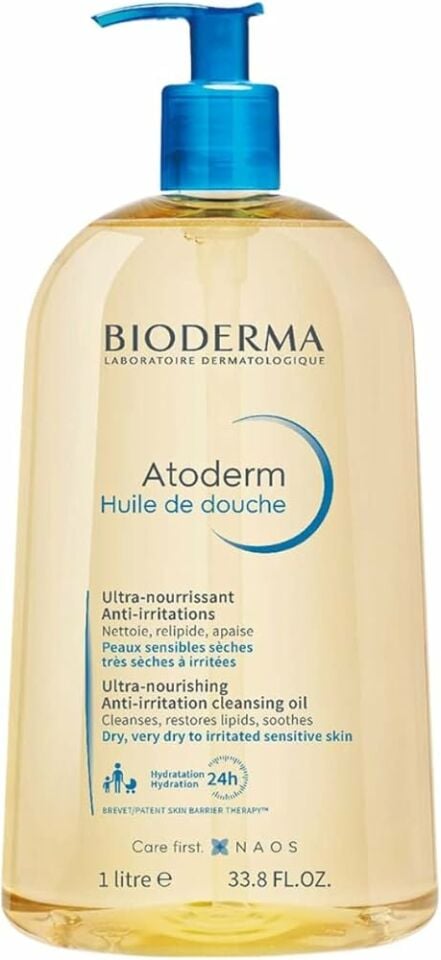 Масло для душа Bioderma Atoderm Huile De Douche 1LT - (SKT: 02/2028)