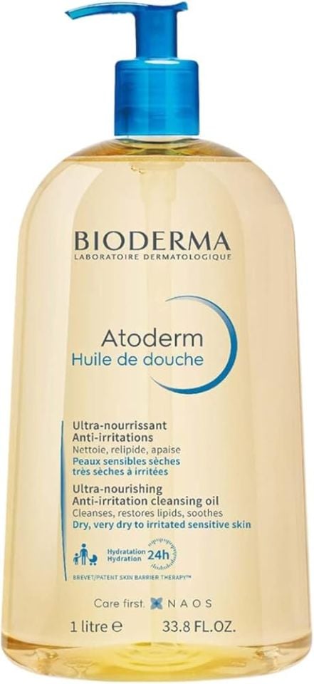 Масло для душа Bioderma Atoderm Huile De Douche 1LT - (SKT: 02/2028)