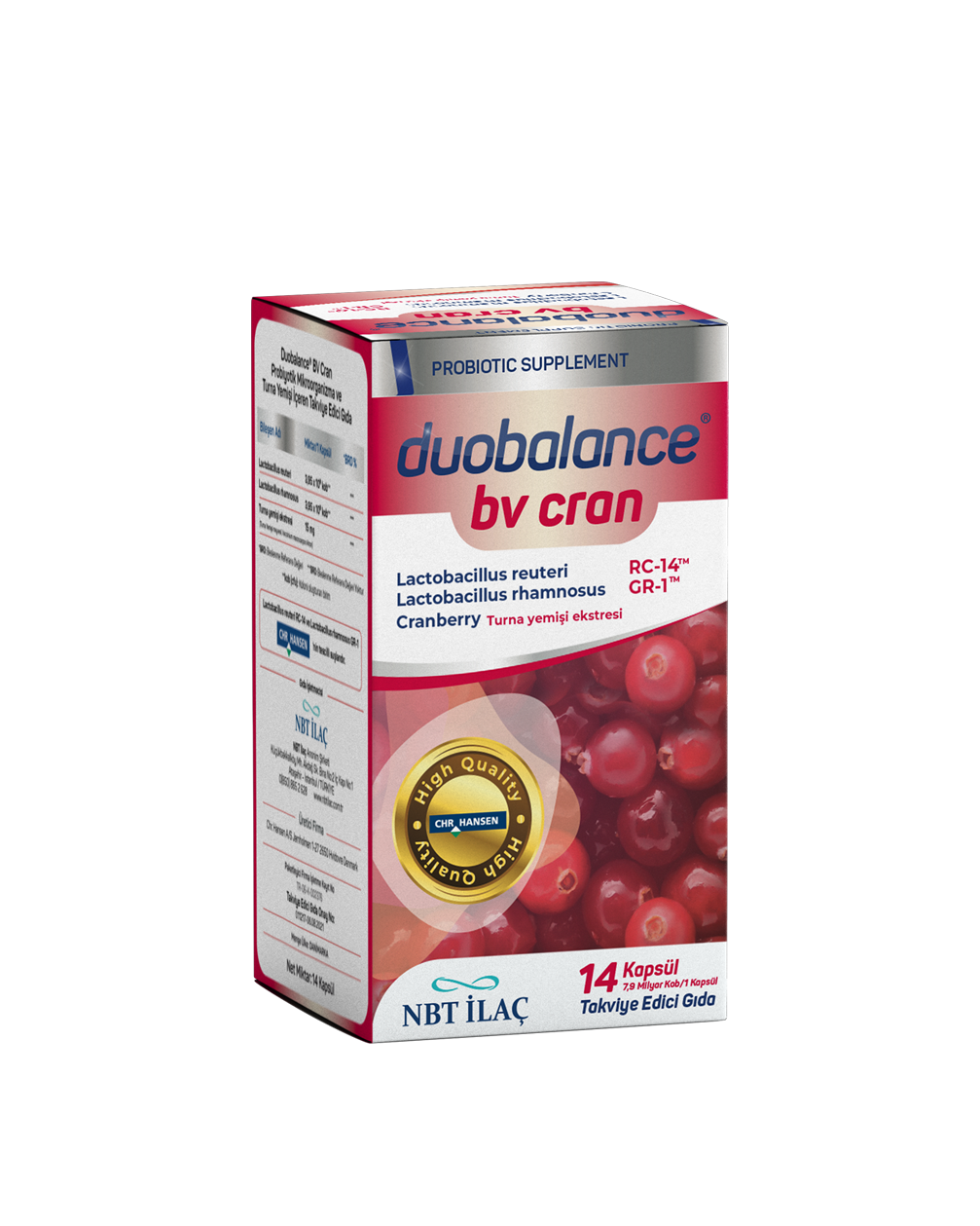 Duobalance BV Cran 14 Kapsül - (SKT: 03/2027)