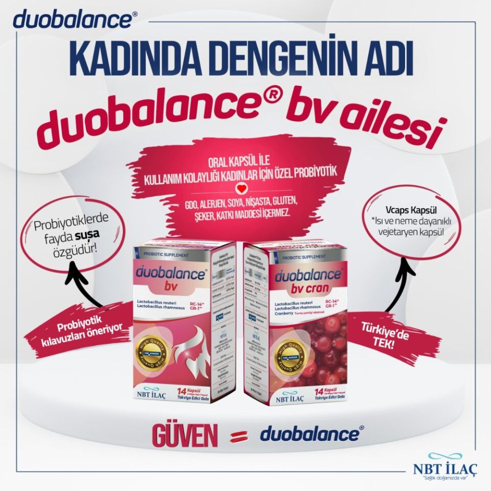 Duobalance BV Cran 14 Kapsül - (SKT: 03/2027)