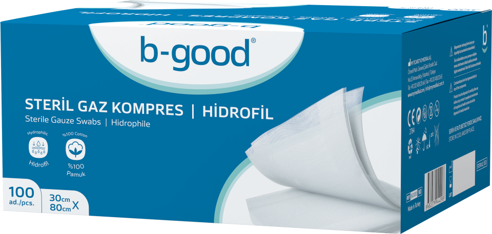 B-Good Steril Spanç 30x80 cm - (SKT: 01/2028)