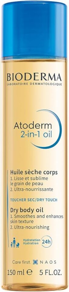 Bioderma Atoderm 2 in 1 Body Oil 150ML - (SKT: 02/2026)