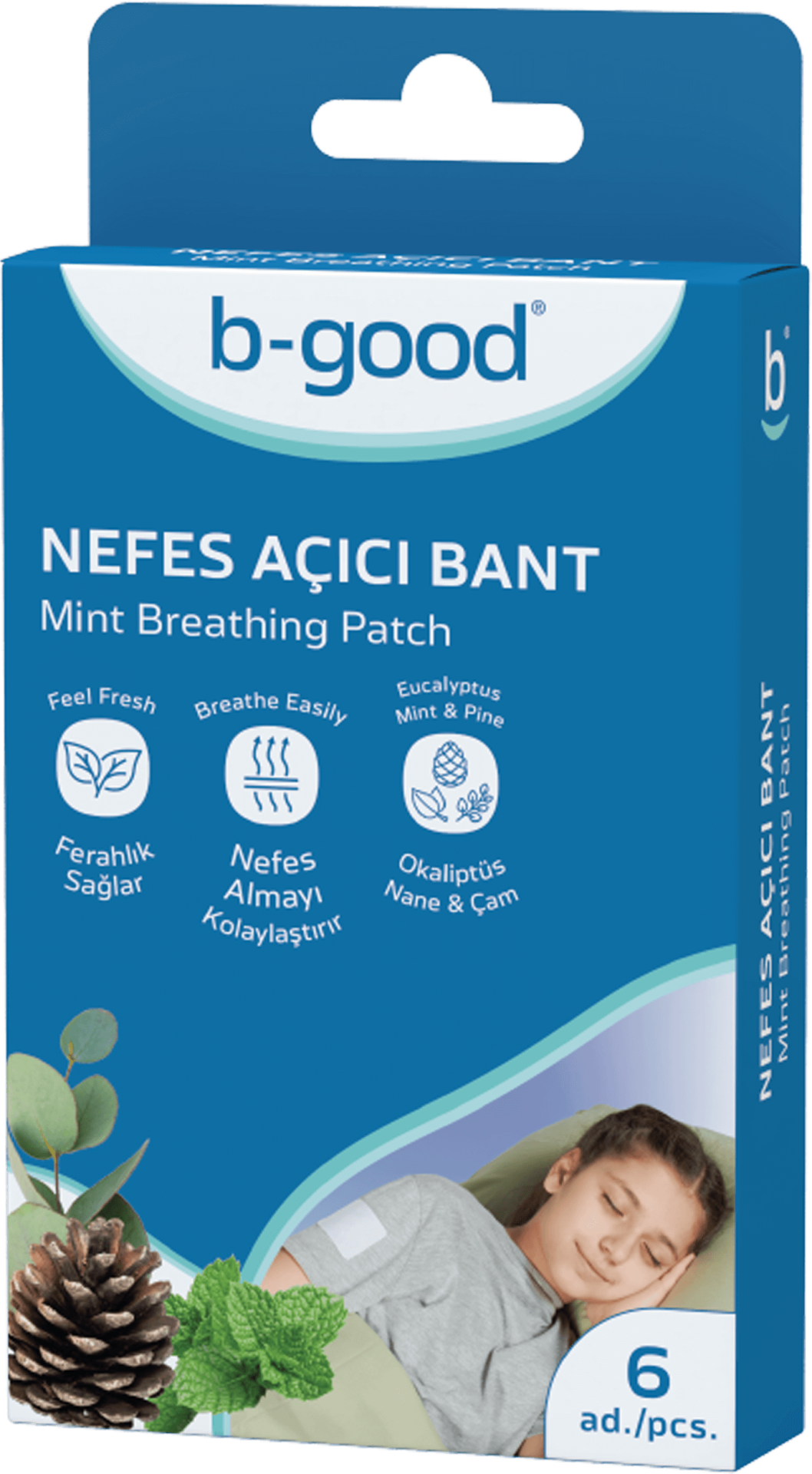 B-Good Nefes Açıcı Bant 6'lı - (SKT: 09/2029)