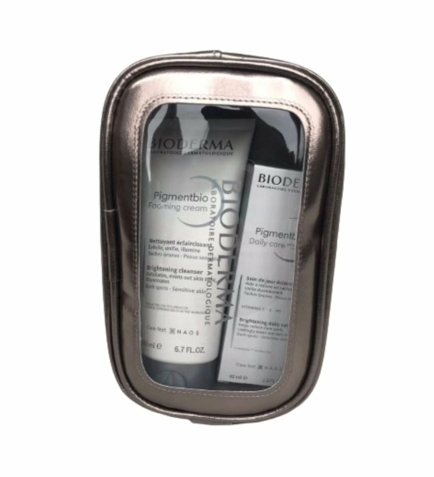Bioderma Pigmentbio Foaming Cream 200ML + Pigmentbio Daily Care SPF50+ 40ML Çantalı - (SKT: 10/2026)