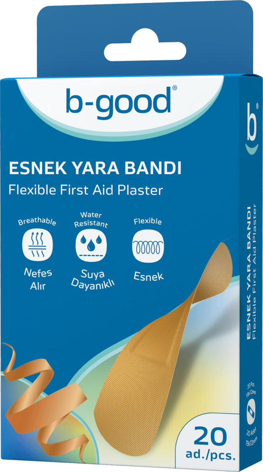 B-Good Esnek Yara Bandı 20'li - (SKT: 11/2028)