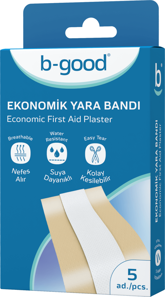 B-Good Ekonomik Yara Bandı 5'li - (SKT: 09/2028)