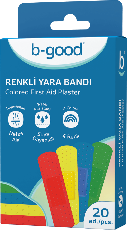 B-Good Yara Bandı Renkli 20'li - (SKT: 07/2028)