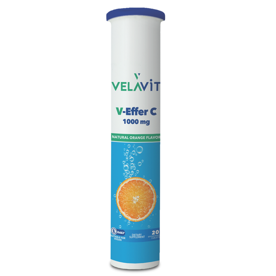 Velavit V-Effer C 1000 mg 20 šumećih tableta - (Datum isporuke: 10/2027)