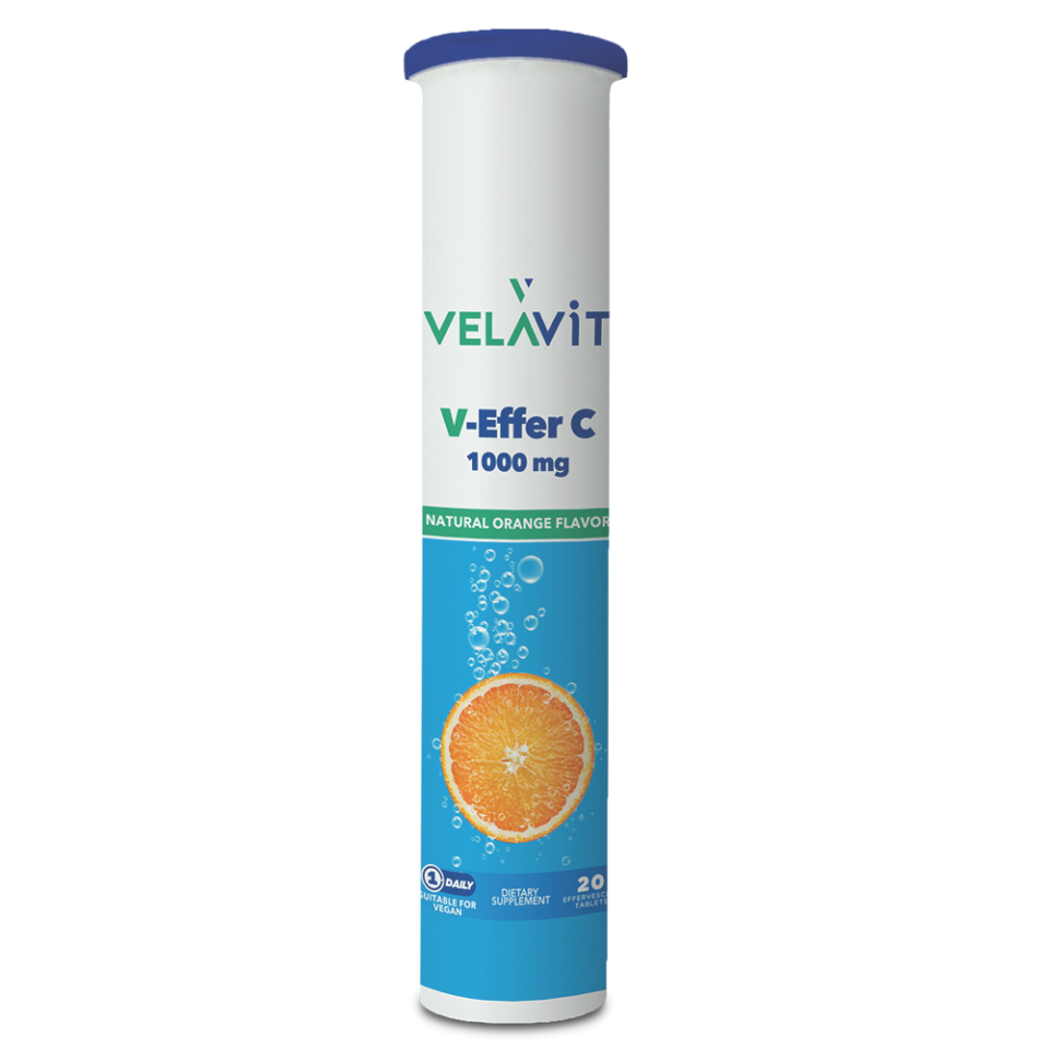 Velavit V-Effer C 1000 mg 20 šumećih tableta - (Datum isporuke: 10/2027)