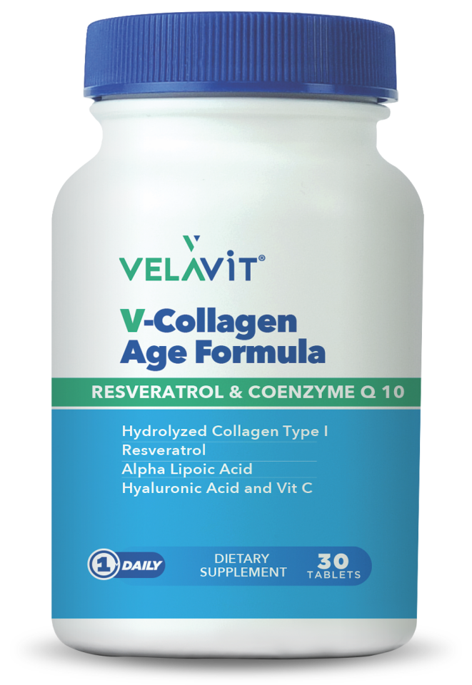 Velavit V-Collagen Age Formula 30 Tablet - (SKT: 08/2026)