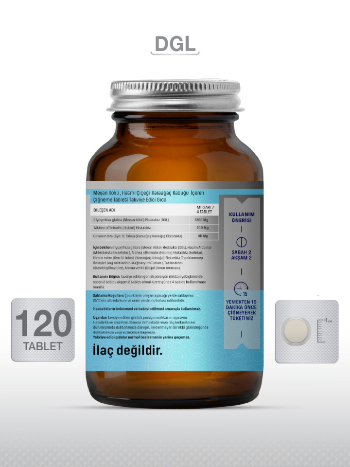 Goodday DGL 120 Tablet - (SKT: 11/2027)