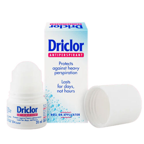 Driclor Roll-On Deodorant 20 ml - (SKT: 11/2025)