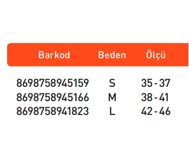 Luxor Silikon Yapıştırmalı Ark Desteği S:35-37 (618)