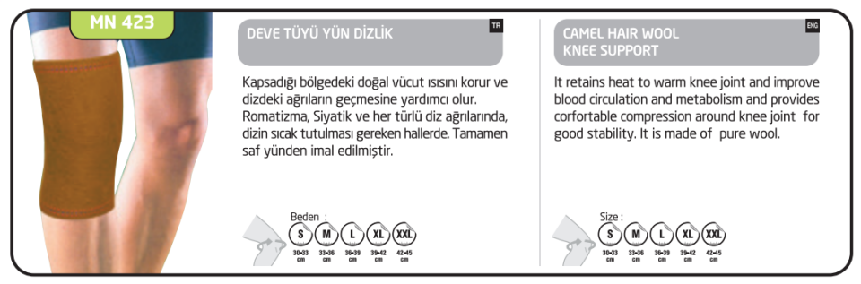 Minion Deve Tüyü Yün Dizlik - xLarge