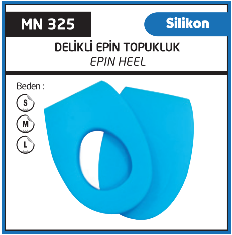 Minion Silikon Delikli Epin Topukluk Large