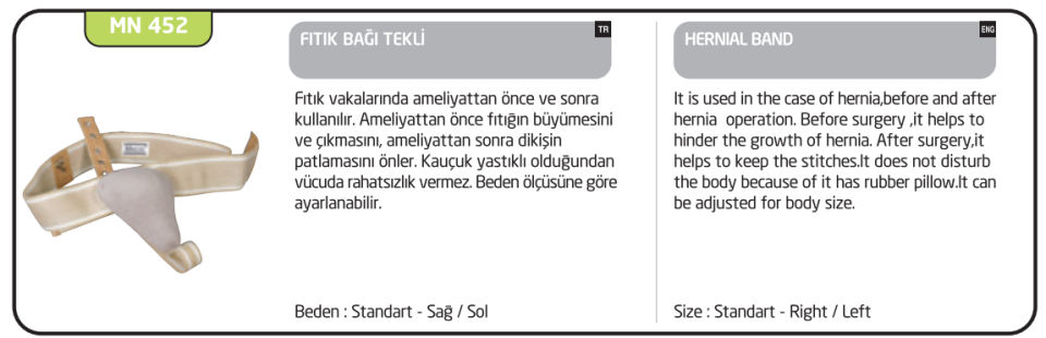 Minion Fıtık Bağı Tekli - Sağ