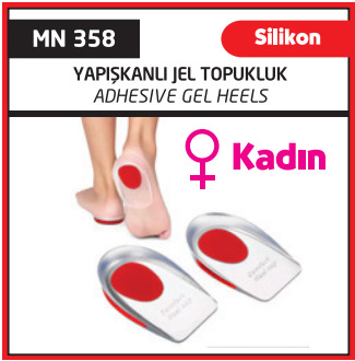 Minion Yapışkanlı Epin Topukluk - Kadın