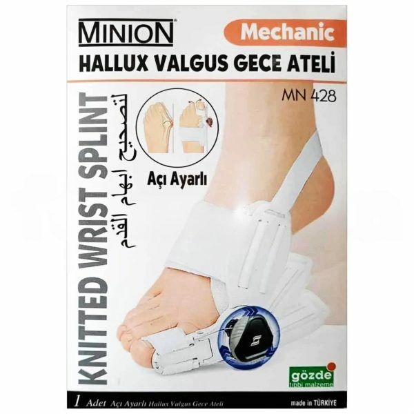 Minion Açı Ayarlı Mekanik Halluks Valgus Ateli