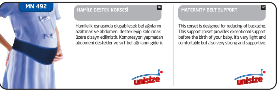 Minion Hamile Destek Korsesi